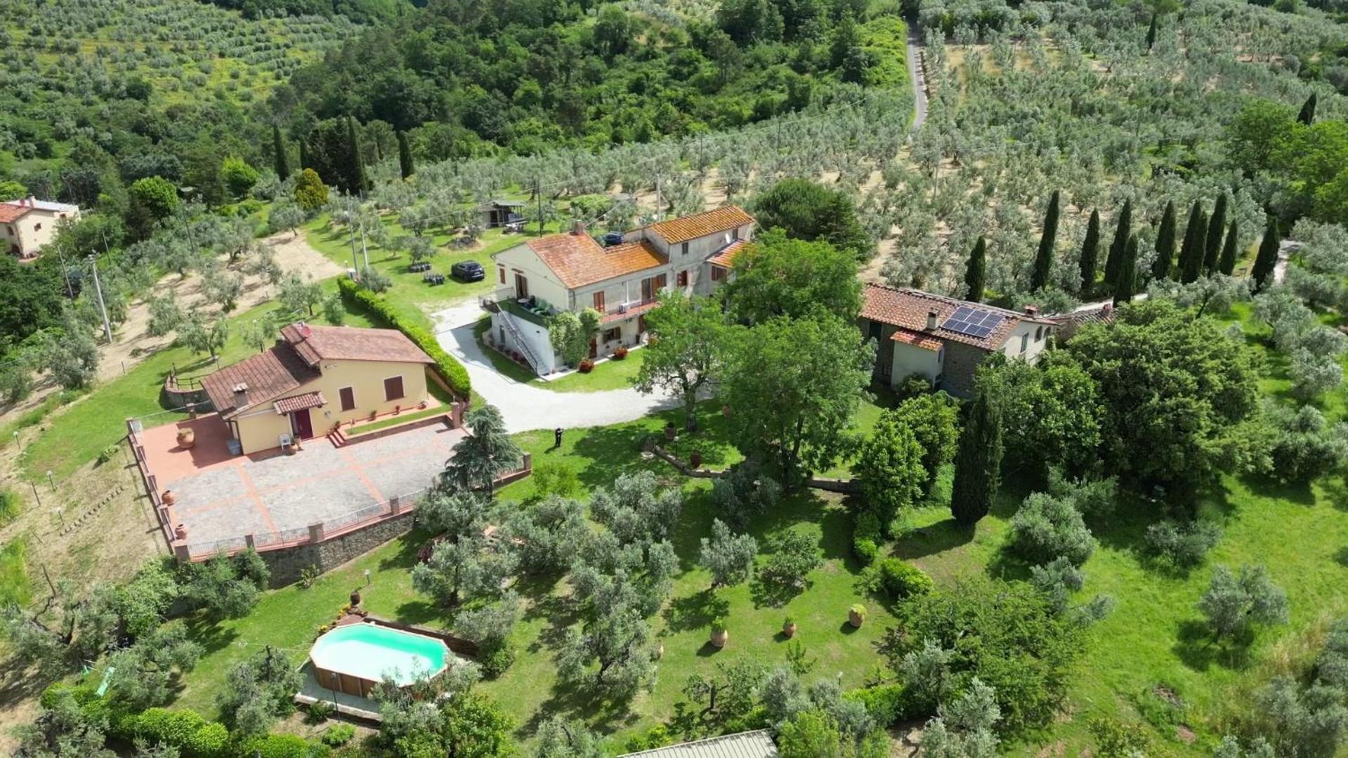 Villa Il Palagio à Vinci Extérieur photo